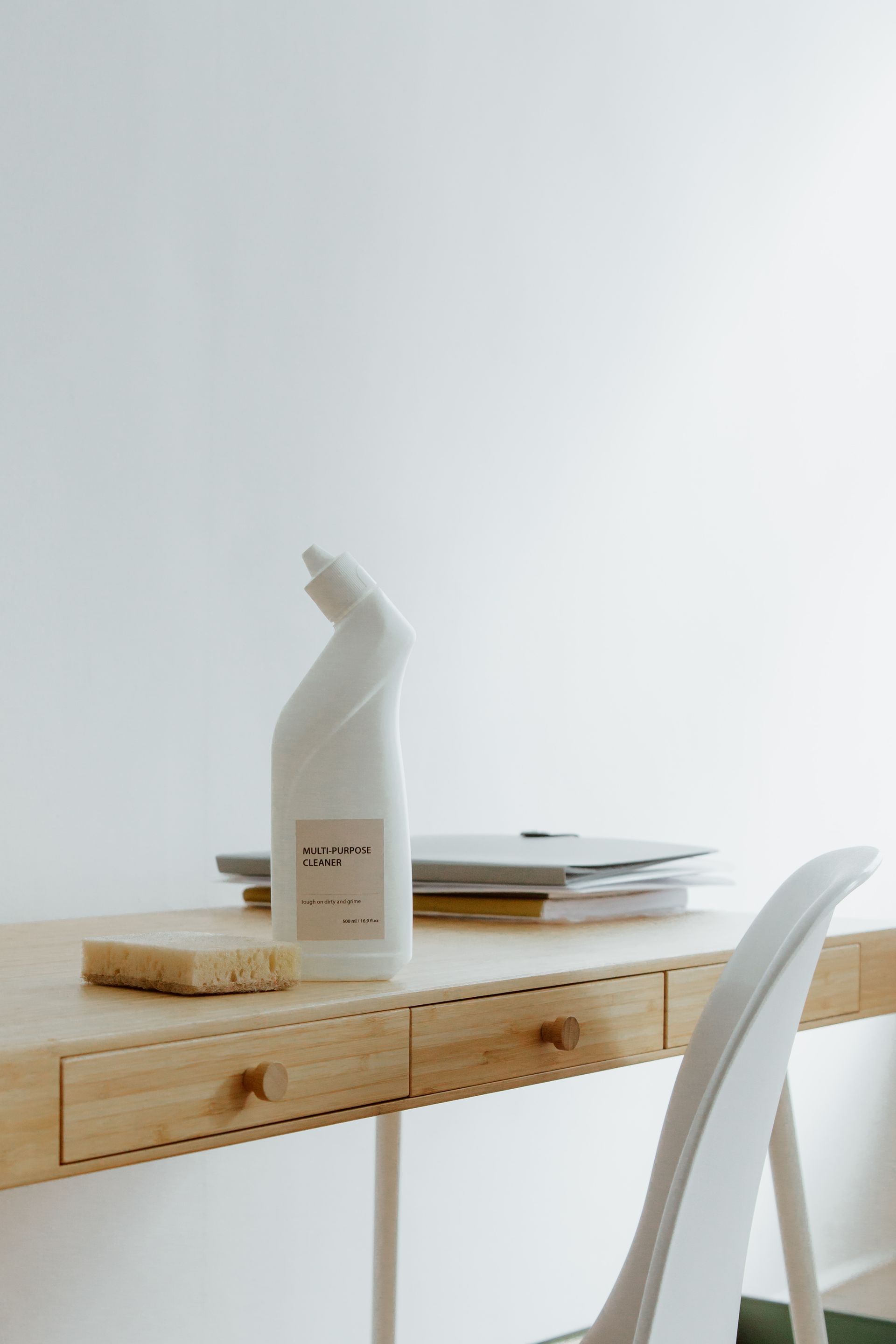 Clean, organized workspace after a professional detail clean