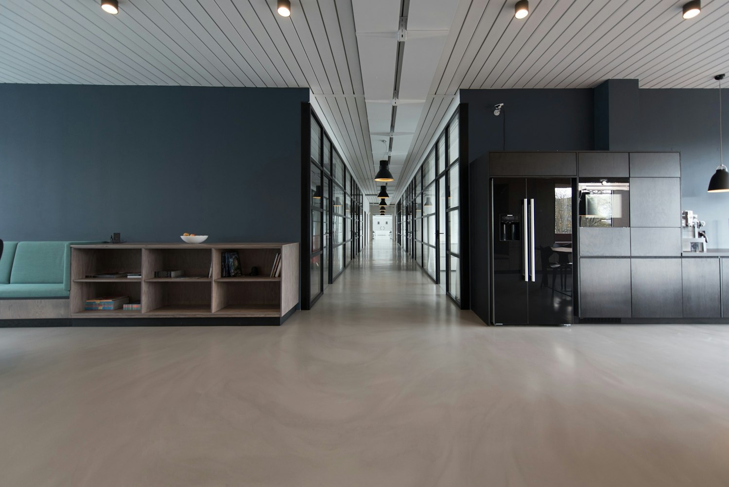 Modern commercial office interior — PGC tenant improvement and buildout reference