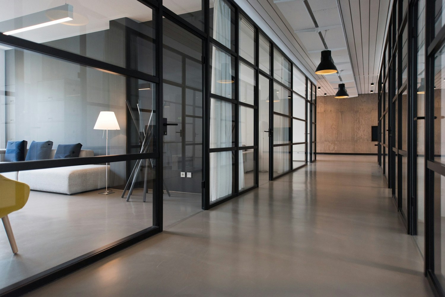 Professional commercial office interior — PGC commercial improvements Houston